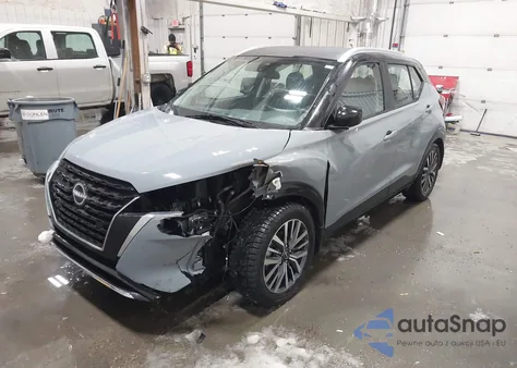 2023 Nissan Kicks Sv Xtronic Cvt from USA, damaged, VIN 3N1CP5CV9PL573055